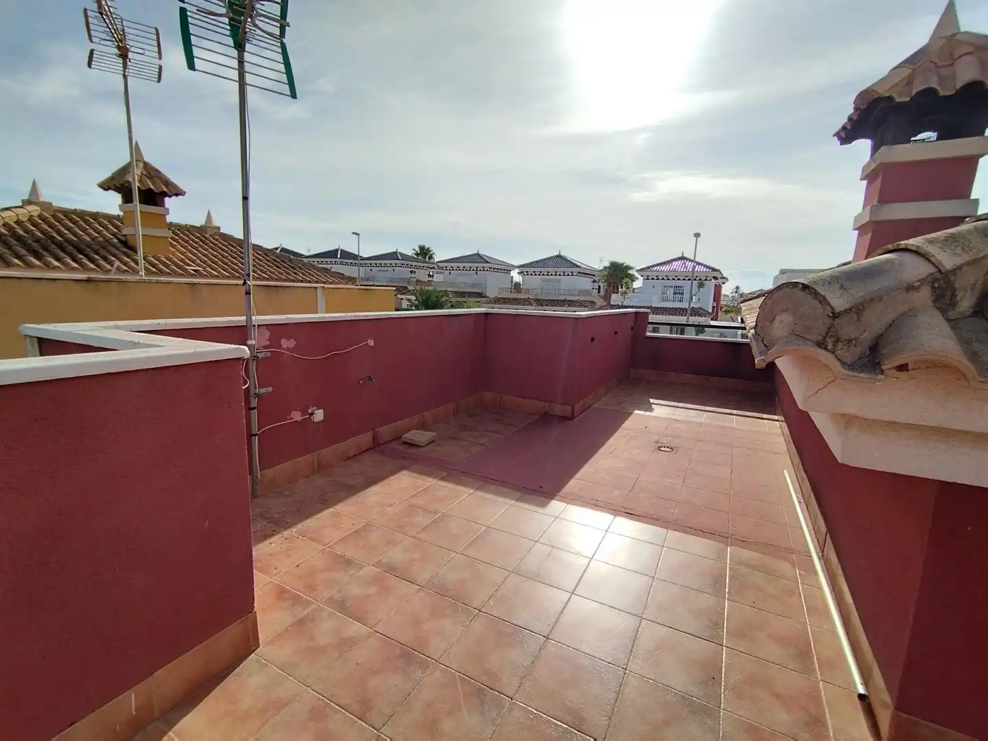 Terrasse von Haus oder Chalet zur Miete in Campo de Murcia