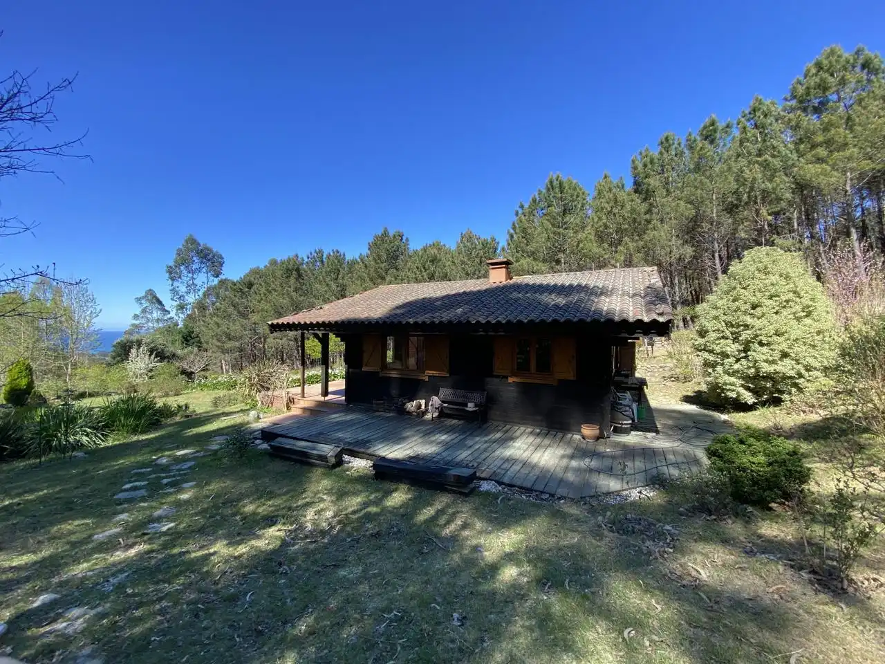 Vista exterior de Casa o chalet en venta en Porto do Son con Jardín privado