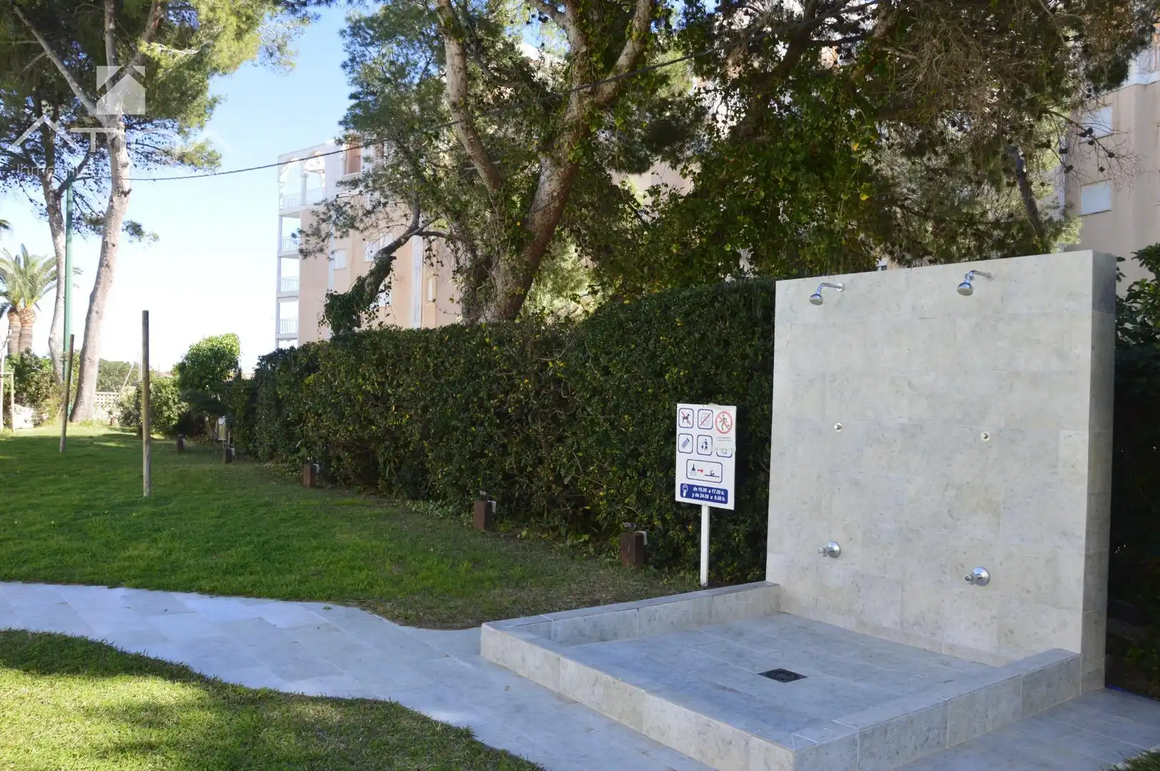 Parkplatz von Maisonette zum Verkauf in Jávea / Xàbia mit Klimaanlage, Heizung und Privatgarten