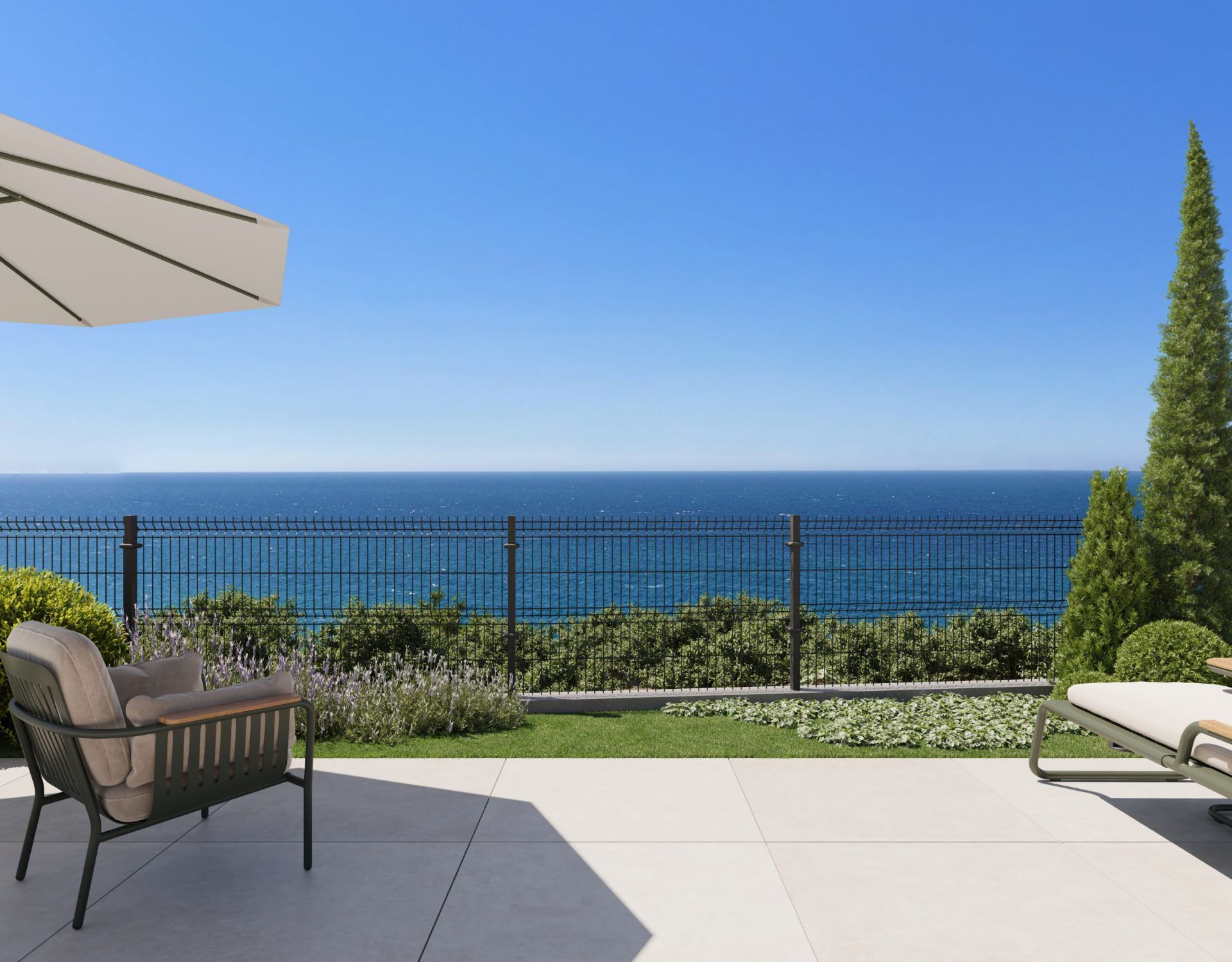 Terraza de Casa o chalet en venta en Torrox con Aire acondicionado, Calefacción y Jardín privado