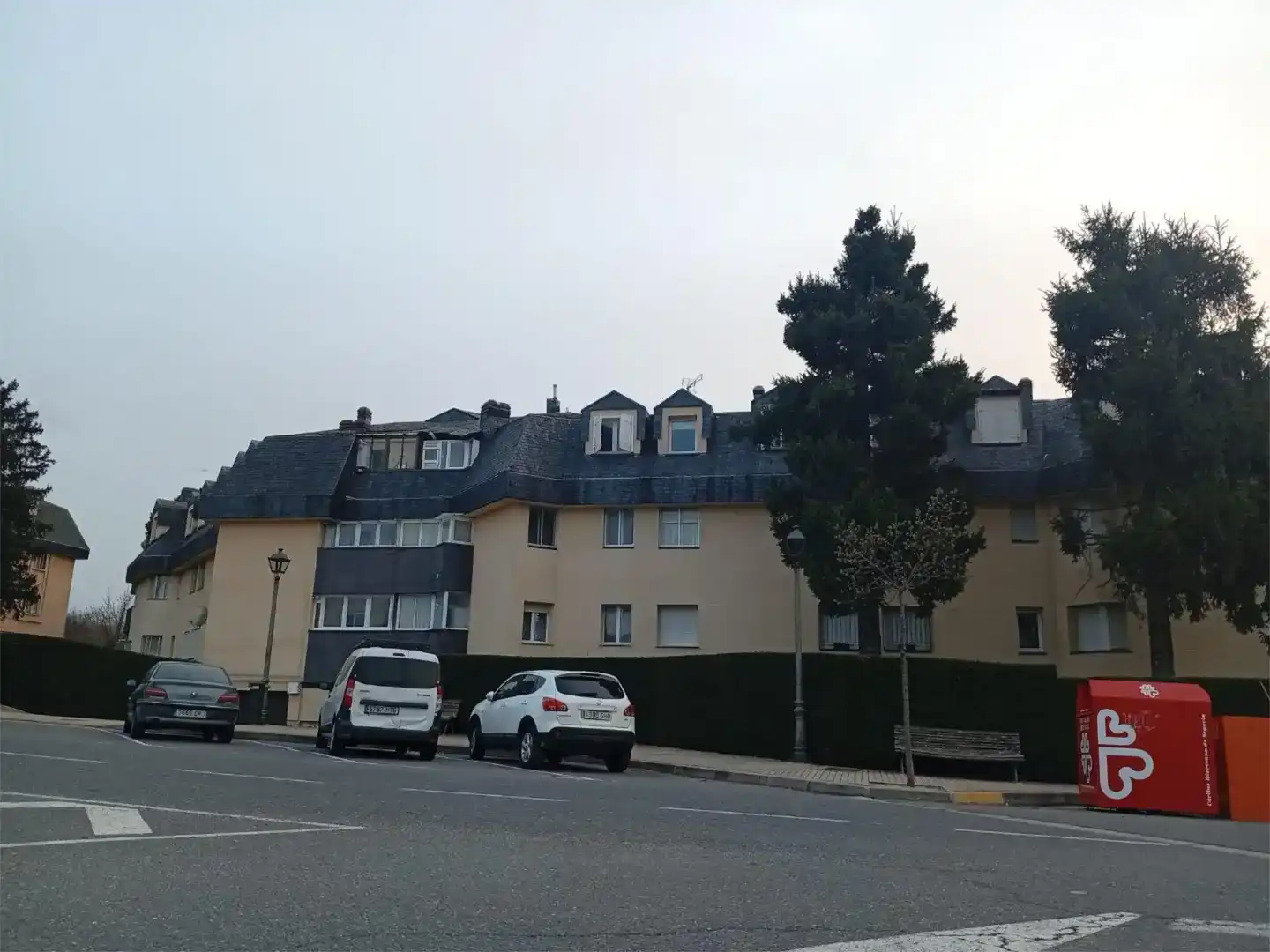 Vista exterior de Pis en venda en Palazuelos de Eresma amb Balcó
