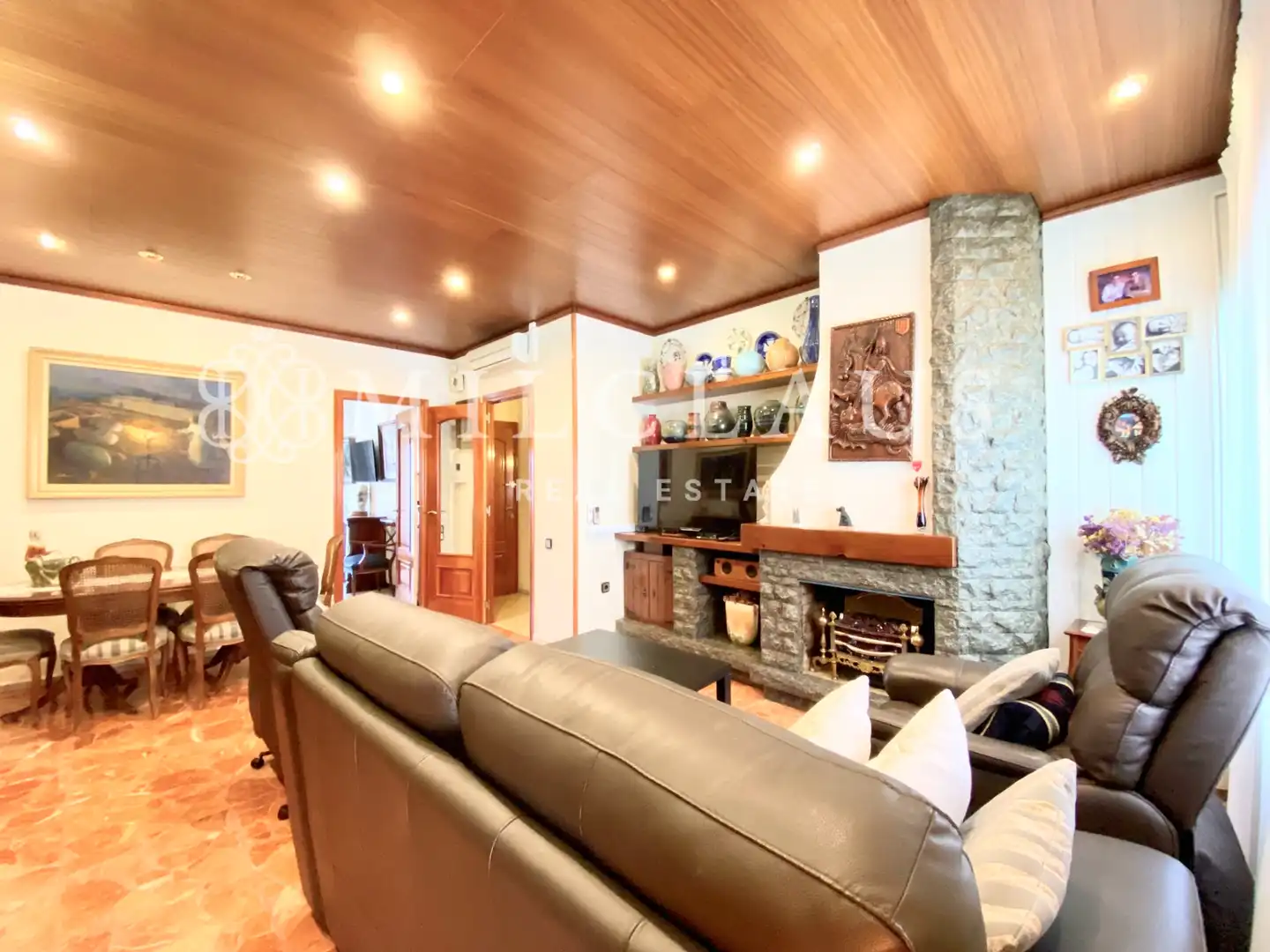 Sala d'estar de Casa adosada en venda en Sabadell amb Aire condicionat, Calefacció i Terrassa