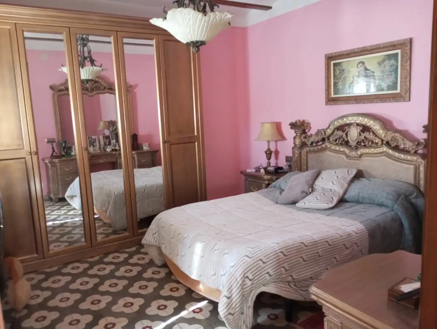 Dormitori de Casa o xalet de lloguer en Cortes de Baza amb Moblat, Es permeten mascotes i Piscina comunitària
