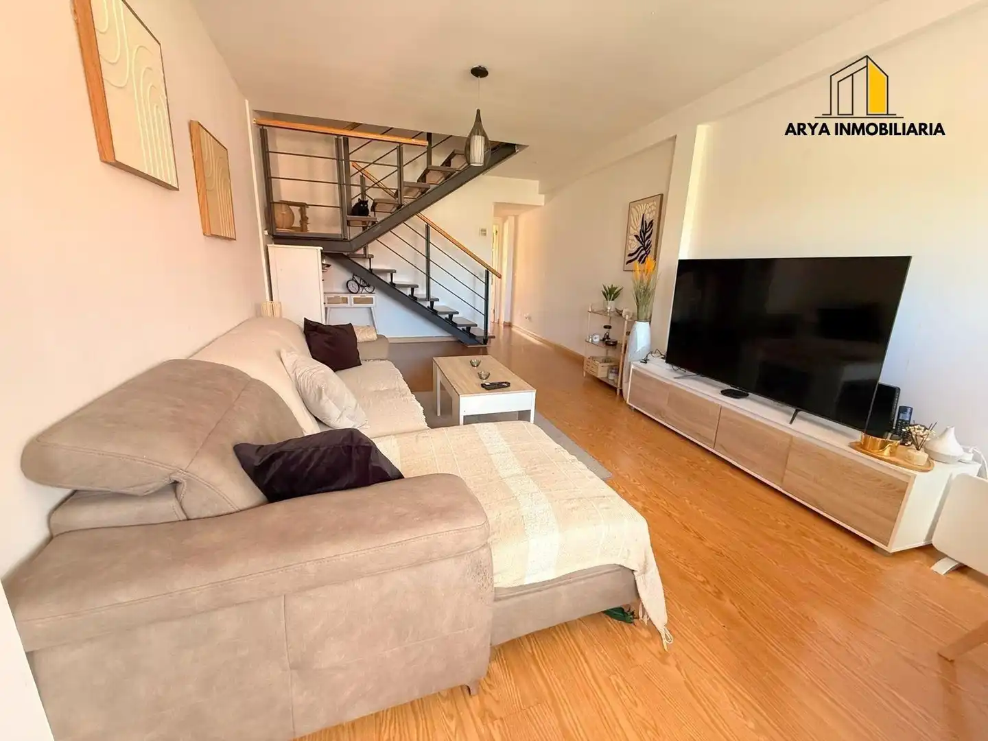 Living room of Duplexes for sale in Loeches  with Air Conditioner
