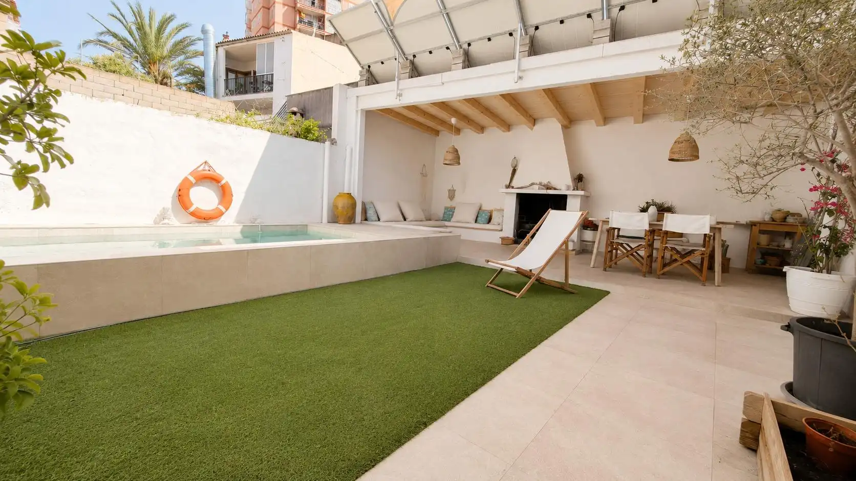 Terraza de Casa o chalet en venta en Inca con Terraza, Piscina y Amueblado