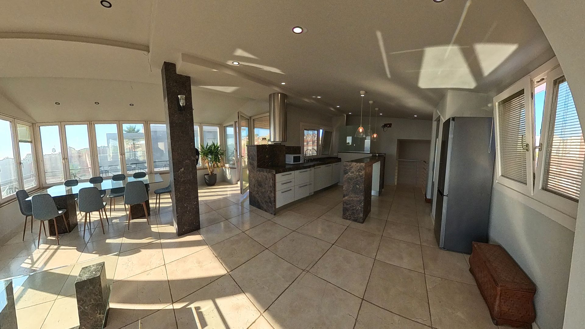 Kitchen of House or chalet to rent in Alicante / Alacant  with Air Conditioner, Heating and Private garden