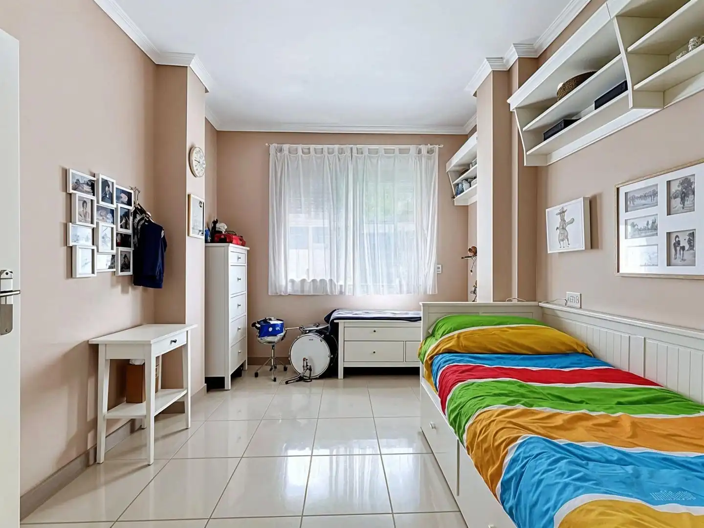 Bedroom of Houses for sale in Valencia  with Air Conditioner, Heating and Parquet flooring