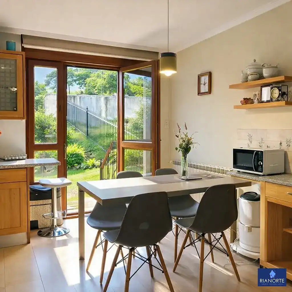 Dining room of Flat for sale in Gozón  with Heating, Private garden and Terrace