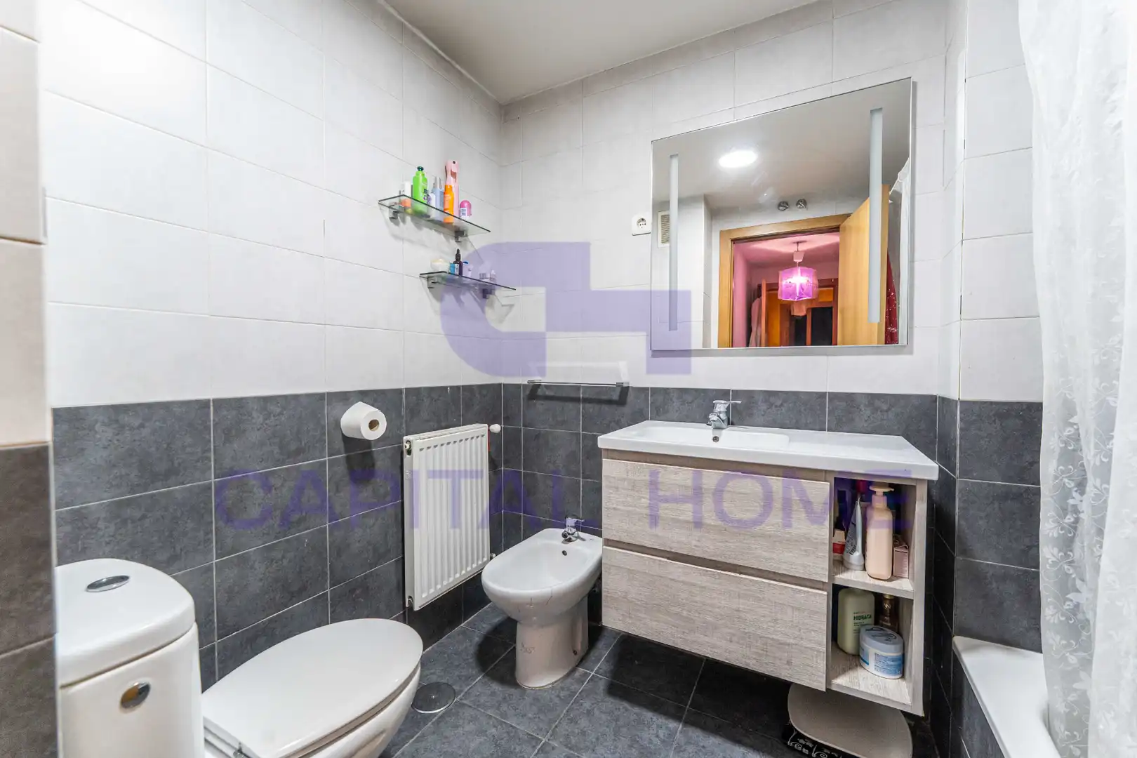 Badezimmer von Dachboden zum Verkauf in Arroyomolinos (Madrid) mit Klimaanlage, Heizung und Terrasse