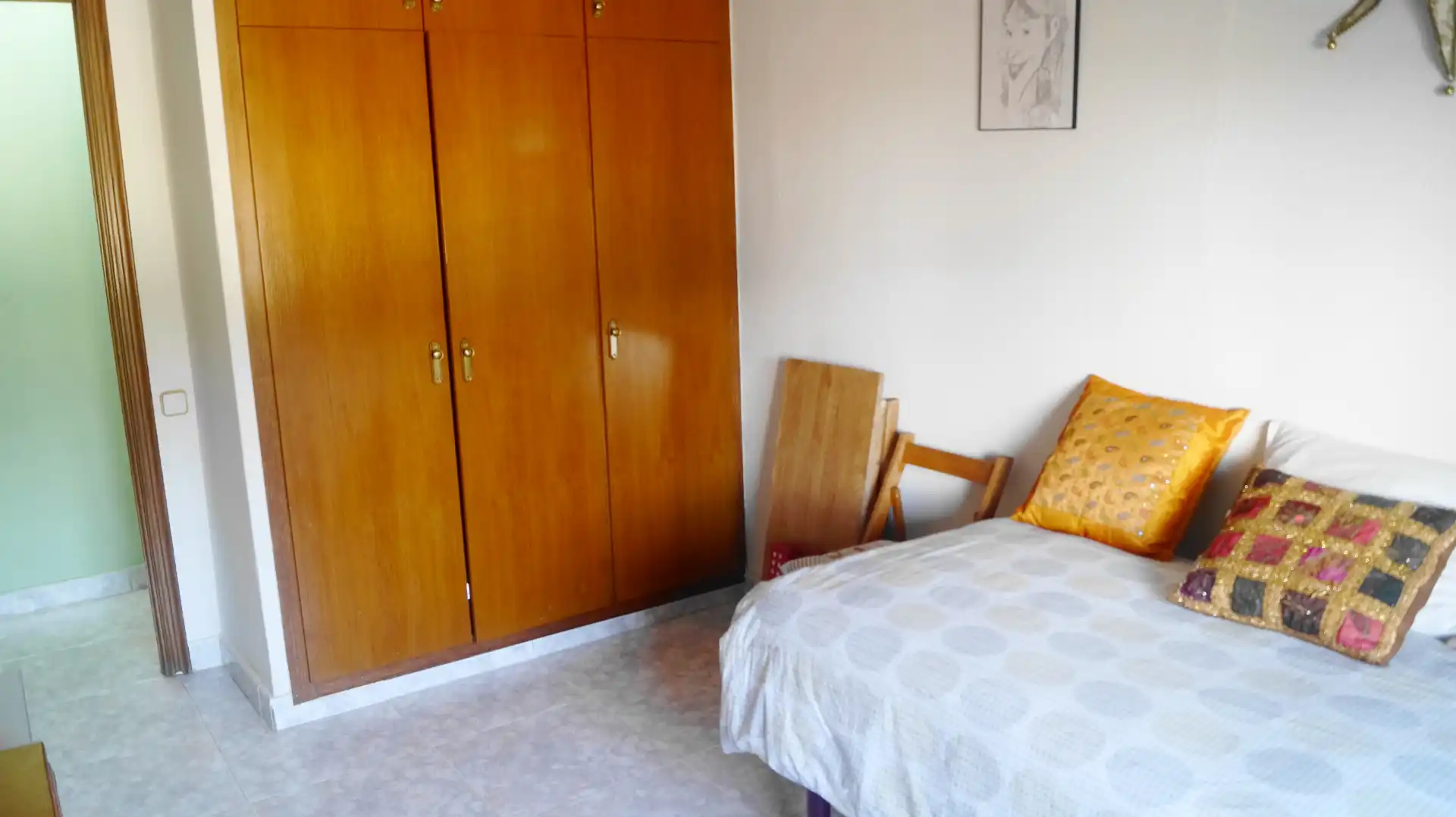 Schlafzimmer von Haus oder Chalet zum Verkauf in L'Ametlla del Vallès mit Klimaanlage, Heizung und Privatgarten