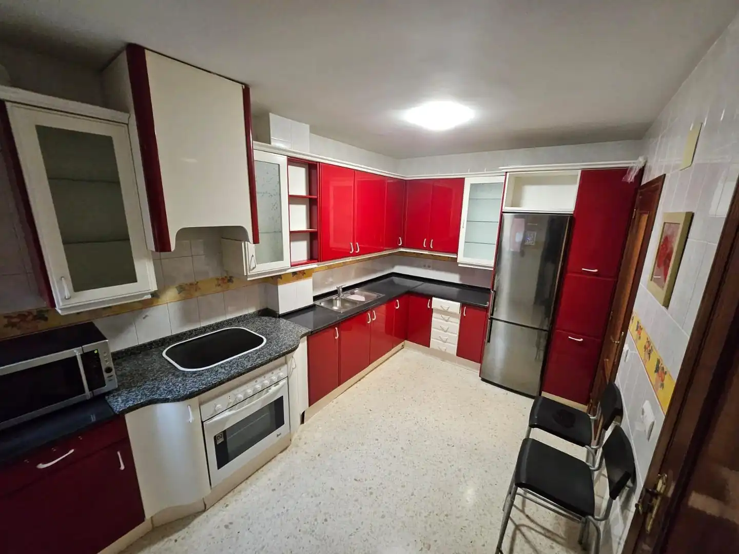 Cocina de Piso de alquiler en Cáceres con Amueblado