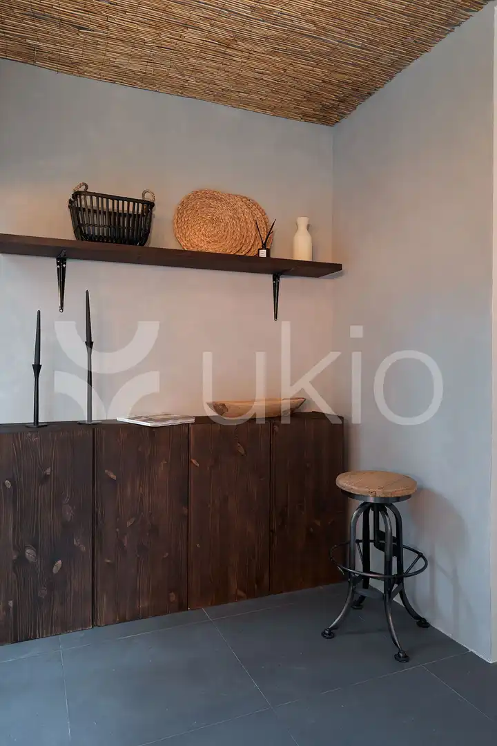 Cuina de Apartament de lloguer en Barcelona amb Aire condicionat, Calefacció i Terrassa