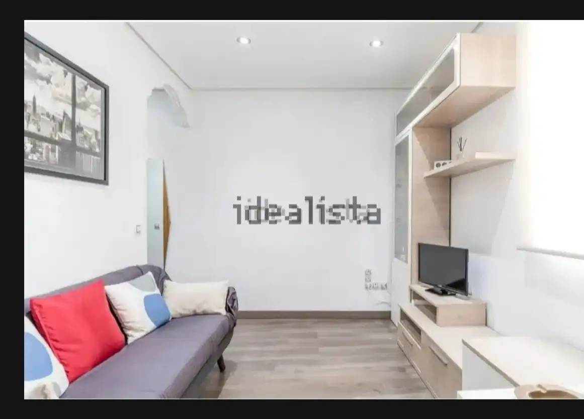 Schlafzimmer von Wohnung zur Miete in Madrid mit Klimaanlage, Heizung und Möbliert