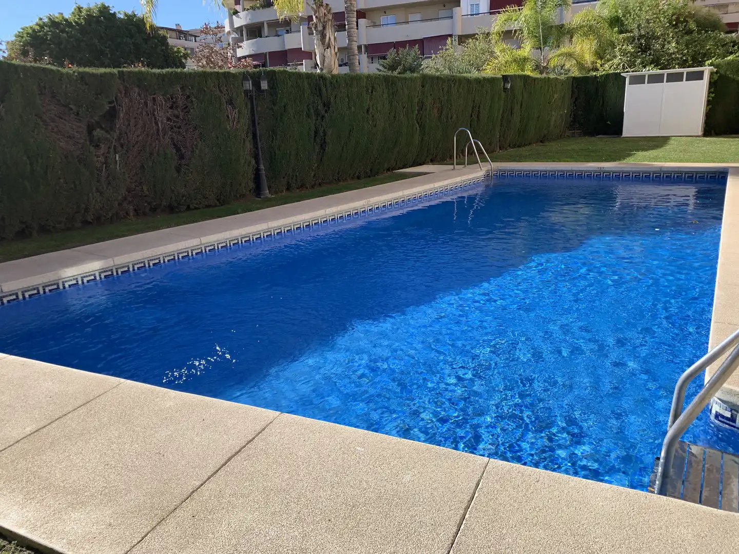 Swimming pool of Flat for sale in Mijas  with Swimming Pool
