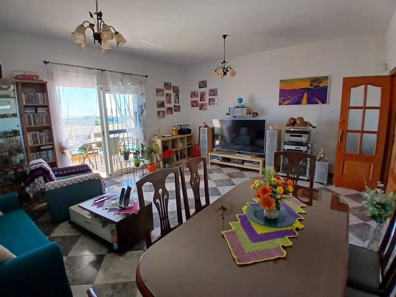 Living room of Houses for sale in Vélez-Málaga  with Private garden, Terrace and Swimming Pool