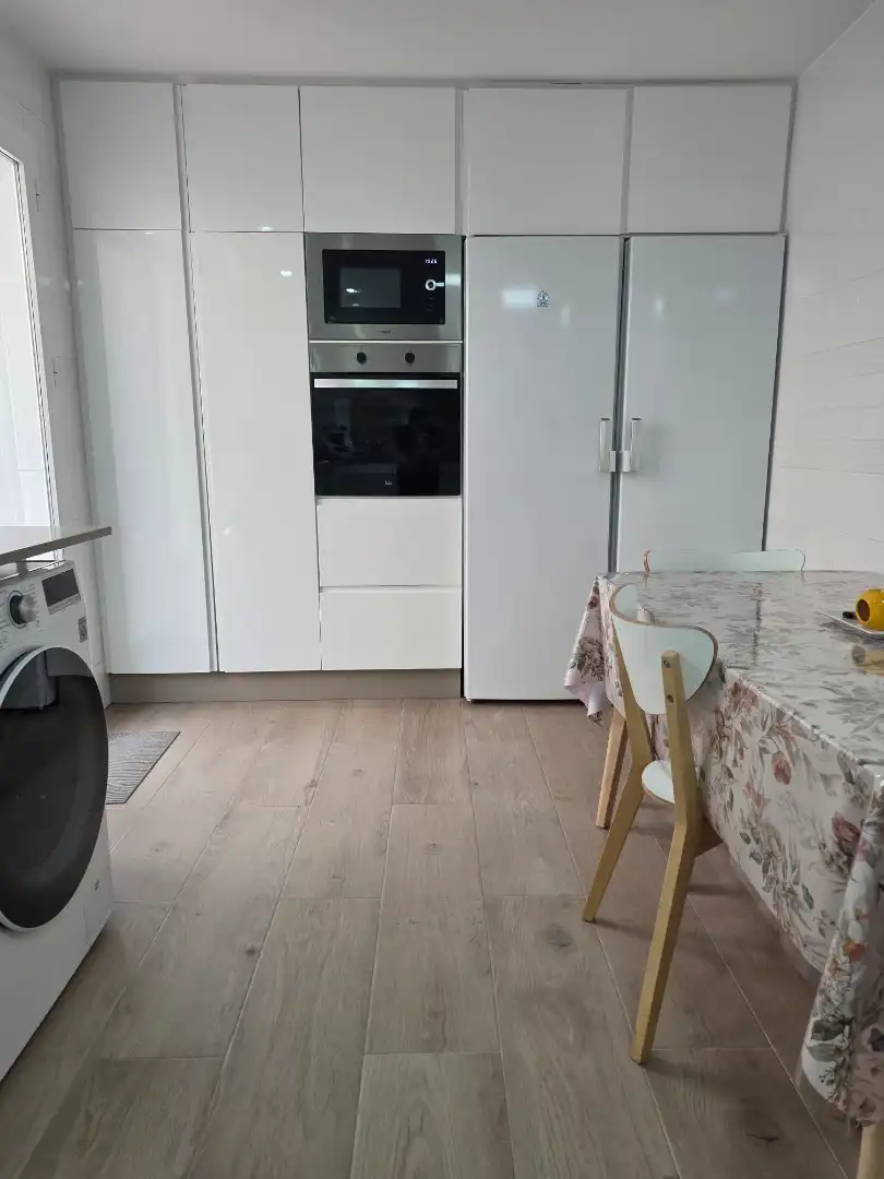 Cocina de Casa adosada en venta en Utrera con Aire acondicionado, Jardín privado y Terraza