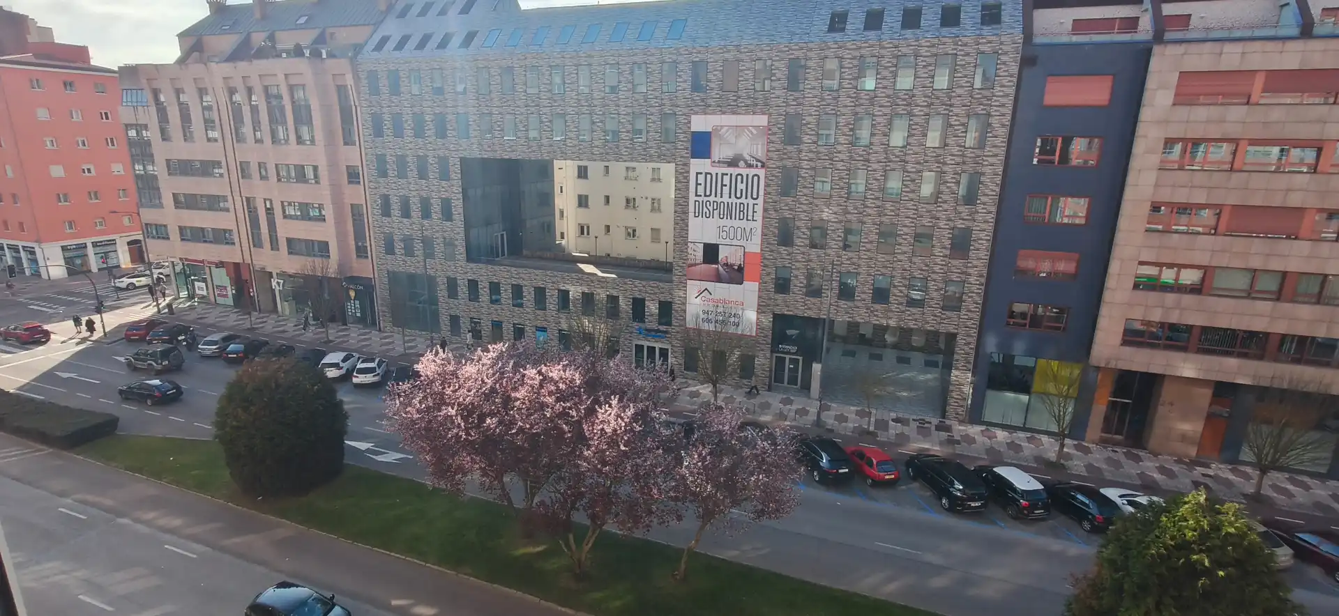 Exterior view of Flat for rent in Burgos Capital  with Heating, Parquet flooring and Furnished