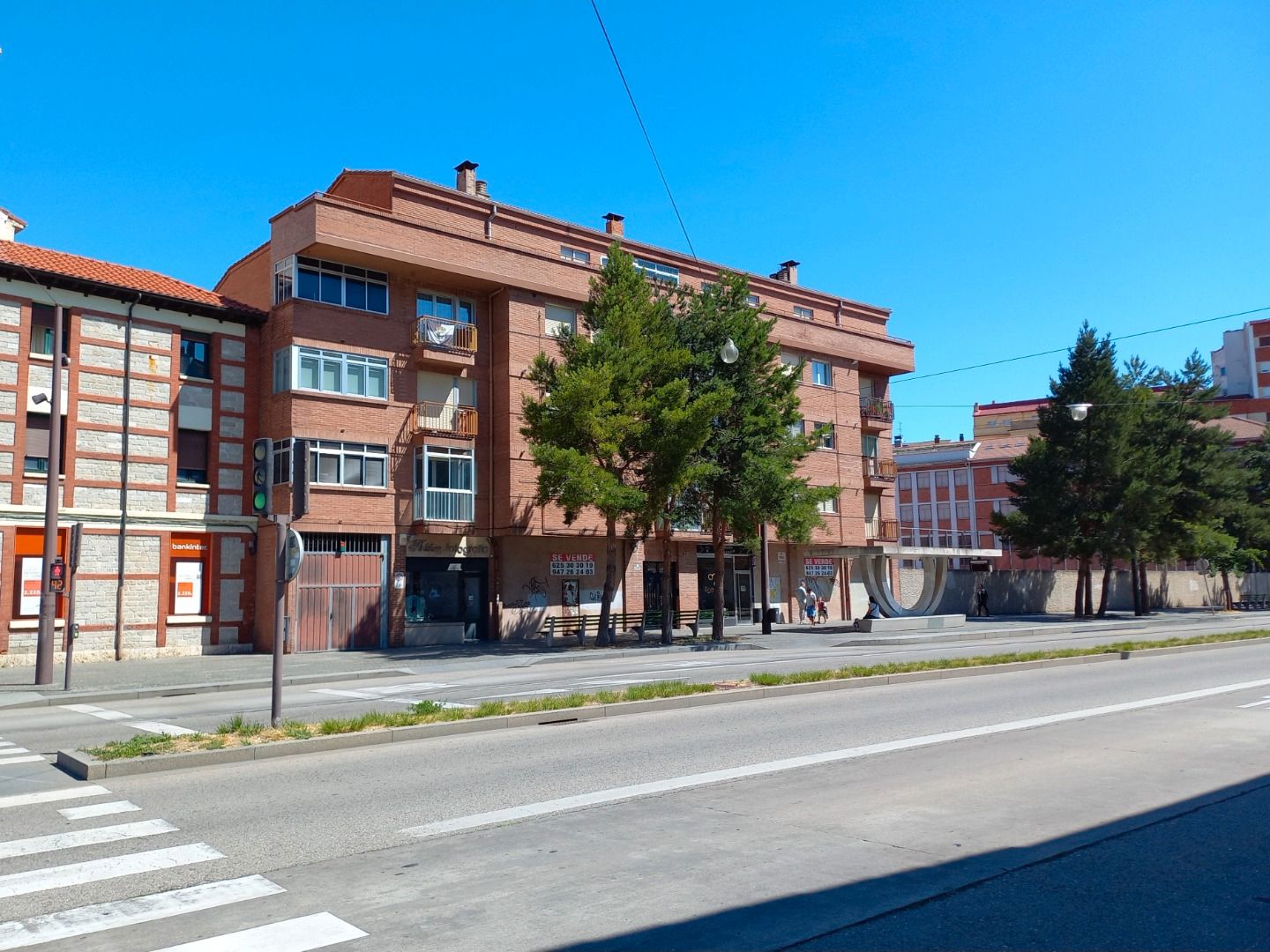 Exterior view of Apartment for sale in Burgos Capital  with Parquet flooring and Terrace