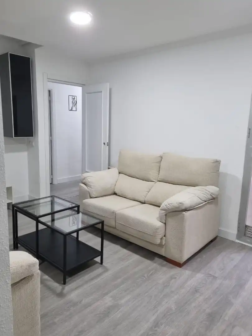 Wohnzimmer von Wohnung zur untervermieten in Ávila mit Heizung, Parkett und Terrasse