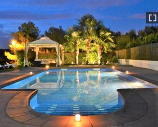 Swimming pool of Flat to rent in Sant Pere de Ribes  with Air Conditioner, Heating and Furnished