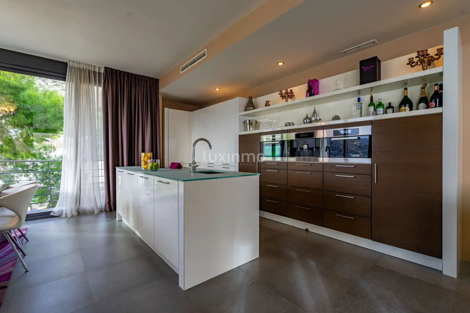 Cocina de Casa o chalet en venta en Altea con Aire acondicionado, Calefacción y Jardín privado