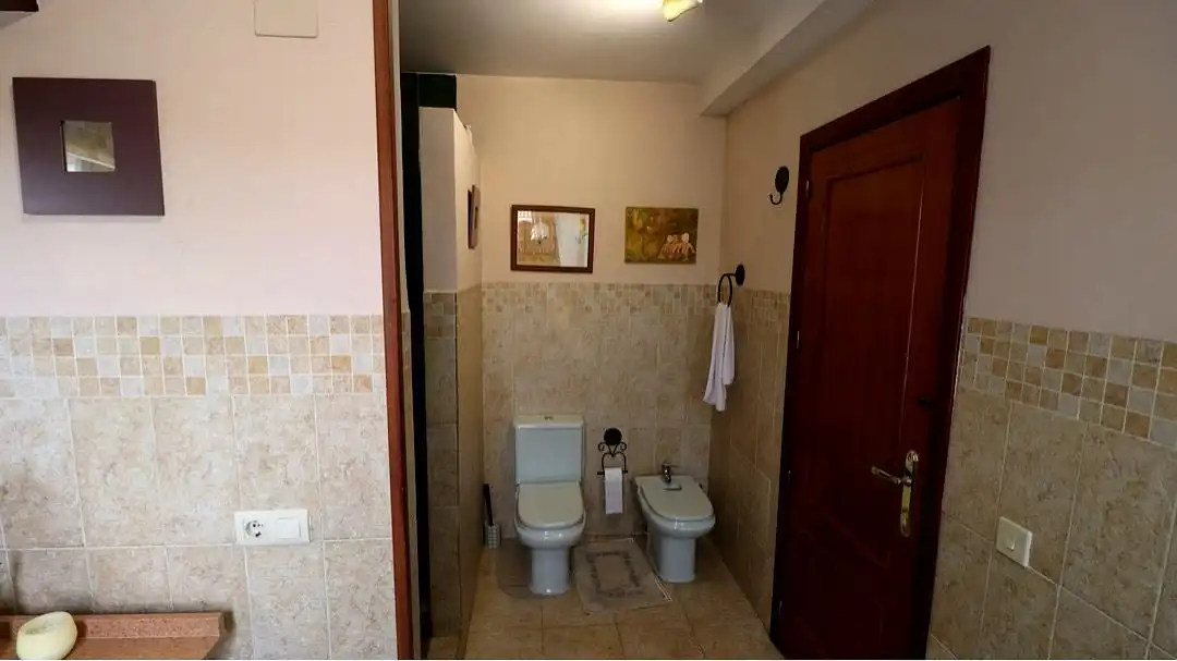 Baño de Casa o chalet en venta en Badajoz con Aire acondicionado, Calefacción y Parquet