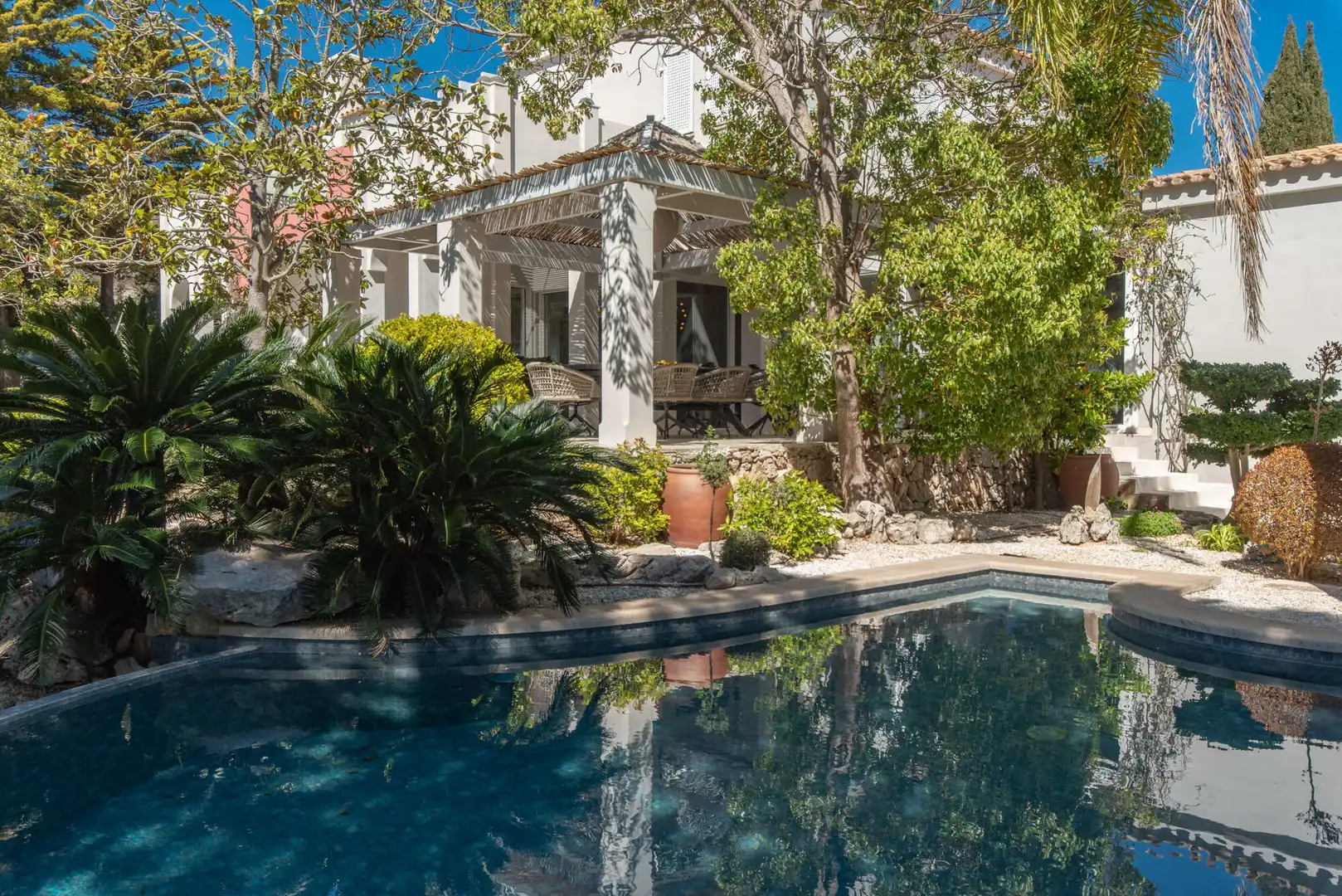 Swimming pool of Houses for sale in Calvià  with Air Conditioner, Heating and Terrace