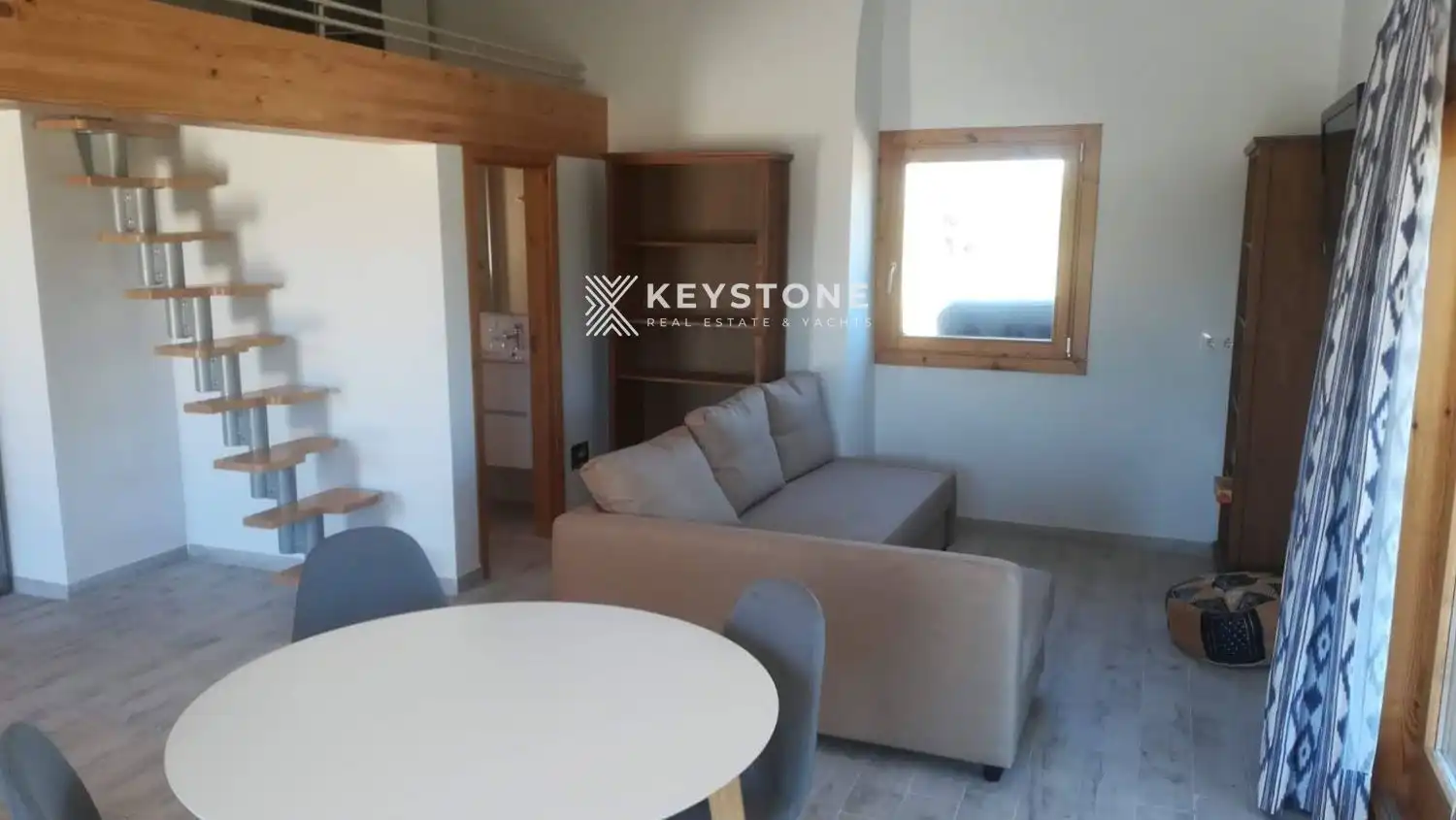 Sala de estar de Ático de alquiler en Binissalem con Aire acondicionado, Terraza y Piscina