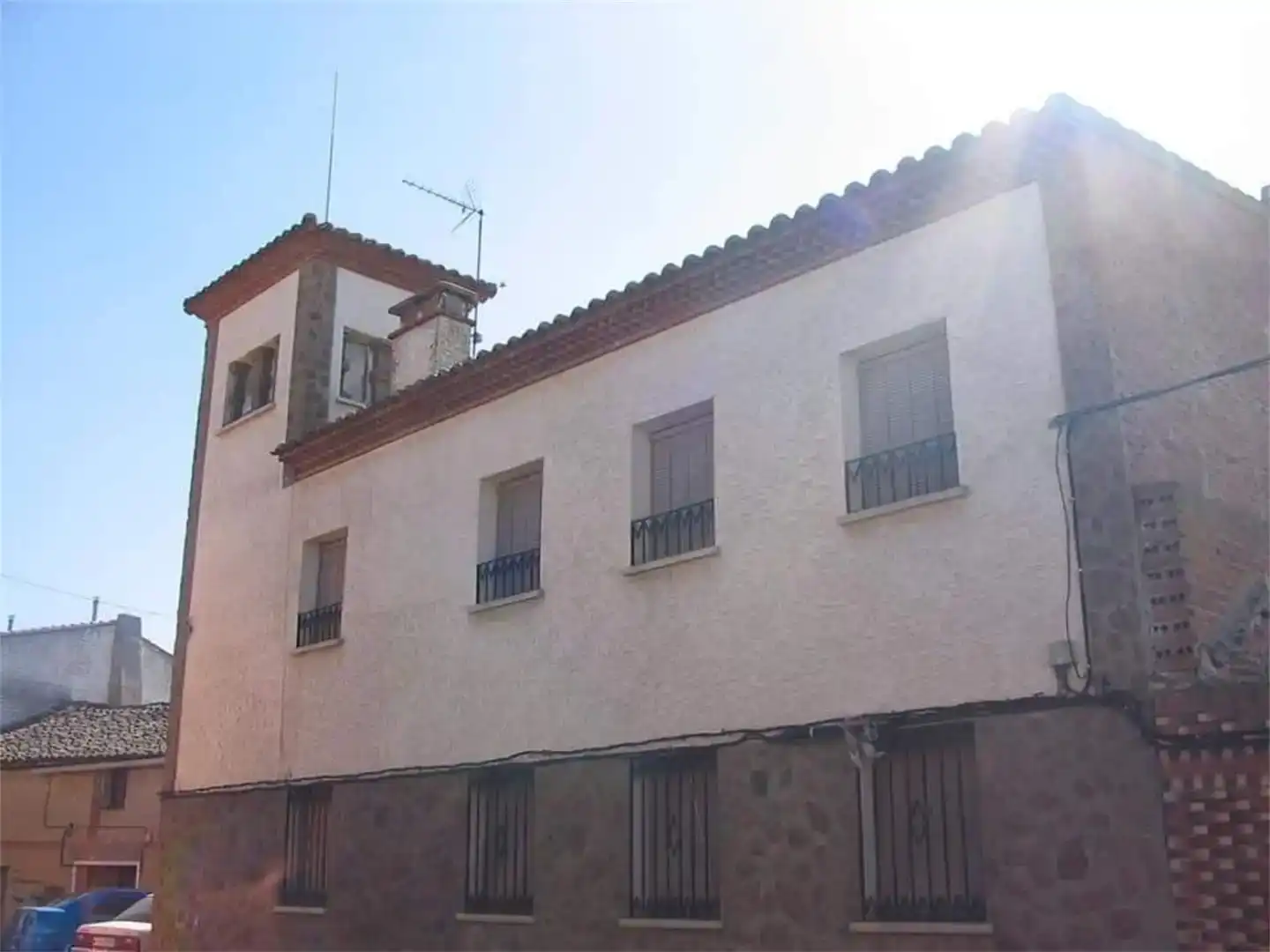 Vista exterior de Casa o chalet en venta en Santa Ana de Pusa con Jardín privado, Trastero y Piscina