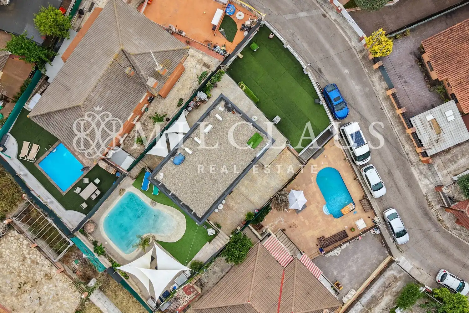 Außenansicht von Haus oder Chalet zum Verkauf in Lliçà d'Amunt mit Klimaanlage, Heizung und Privatgarten
