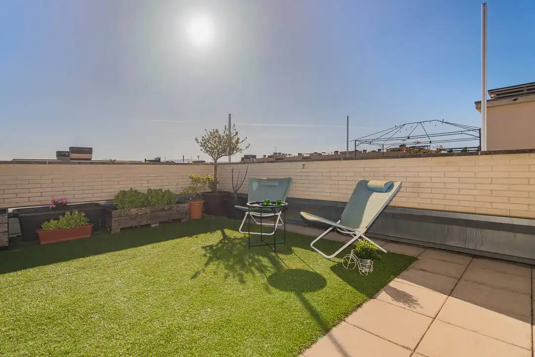 Terrassa de Àtic en venda en  Pamplona / Iruña amb Calefacció, Jardí privat i Terrassa