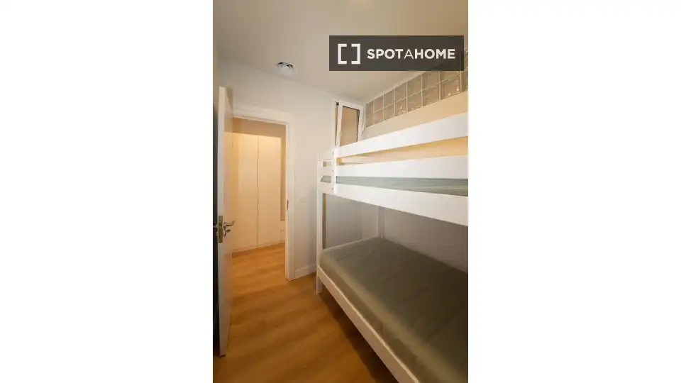 Habitación de Piso de alquiler en Barcelona con Aire acondicionado, Calefacción y Amueblado
