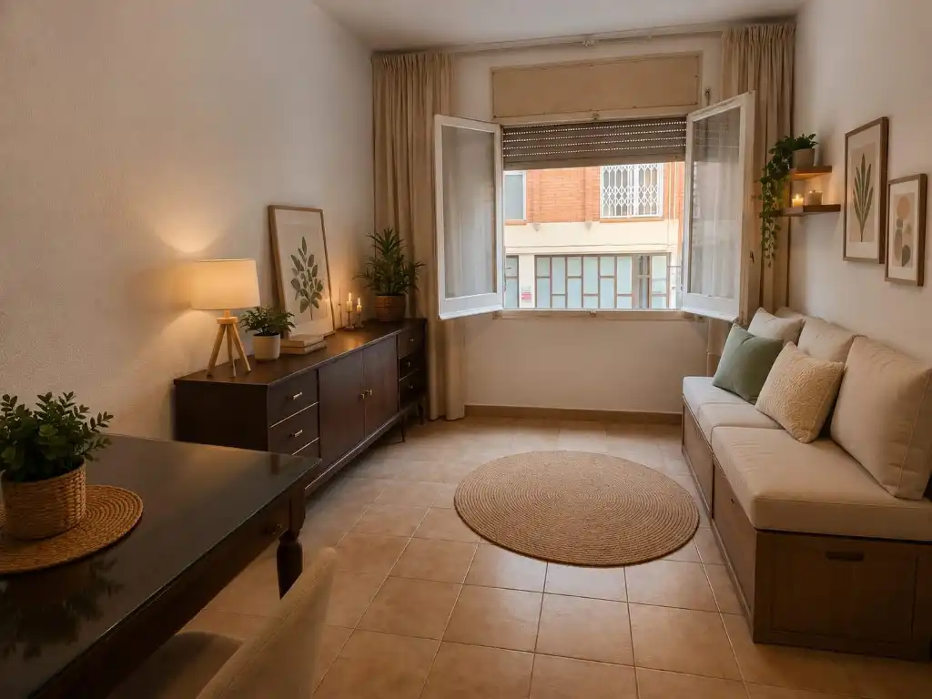 Living room of Flat for sale in Barcelona