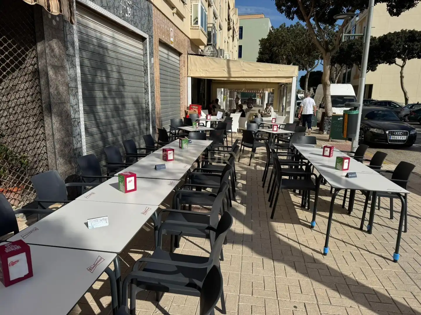 Terraza de Local en traspaso en Torremolinos con Aire acondicionado