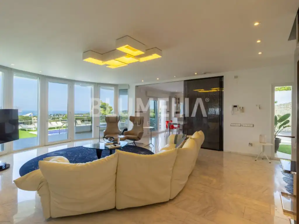 Sala d'estar de Casa o xalet en venda en Jávea / Xàbia amb Aire condicionat, Calefacció i Jardí privat