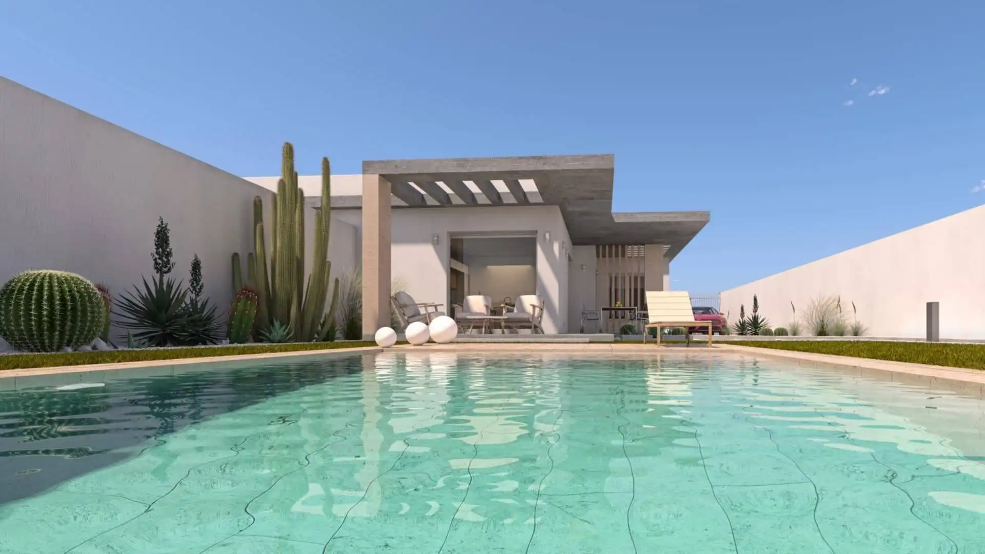 Chalet con piscina en venta en Santiago de la Ribera, imagen 2