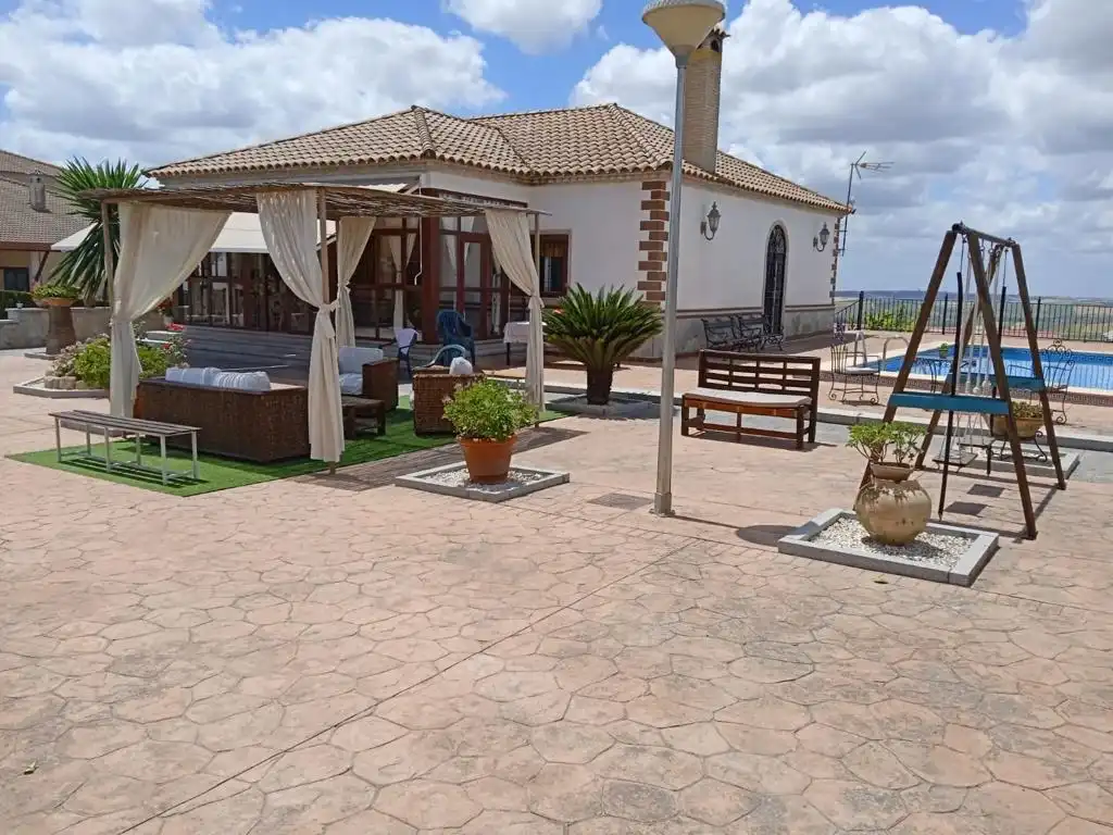 Terraza de Casa o chalet en venta en La Rambla con Aire acondicionado, Jardín privado y Terraza