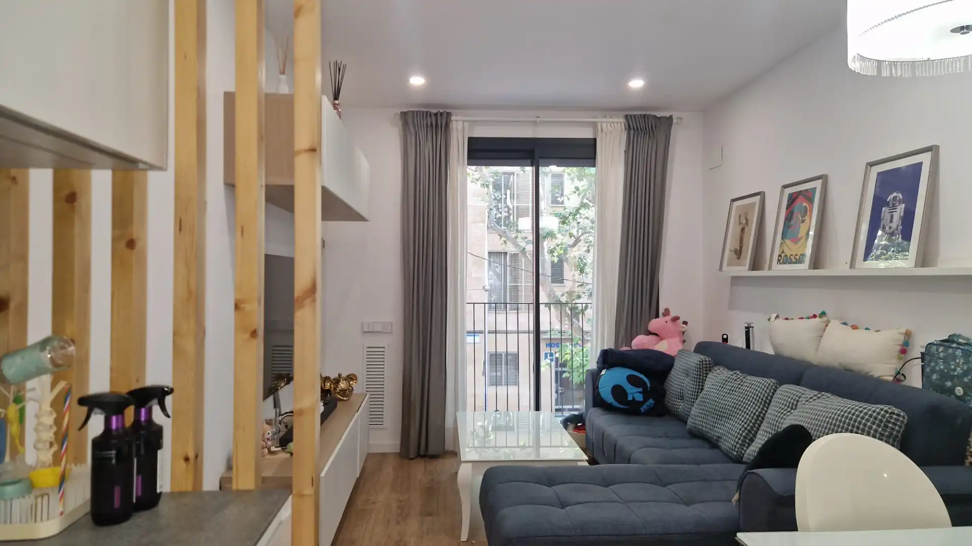 Wohnzimmer von Wohnung zum Verkauf in Sant Boi de Llobregat mit Klimaanlage, Heizung und Abstellraum