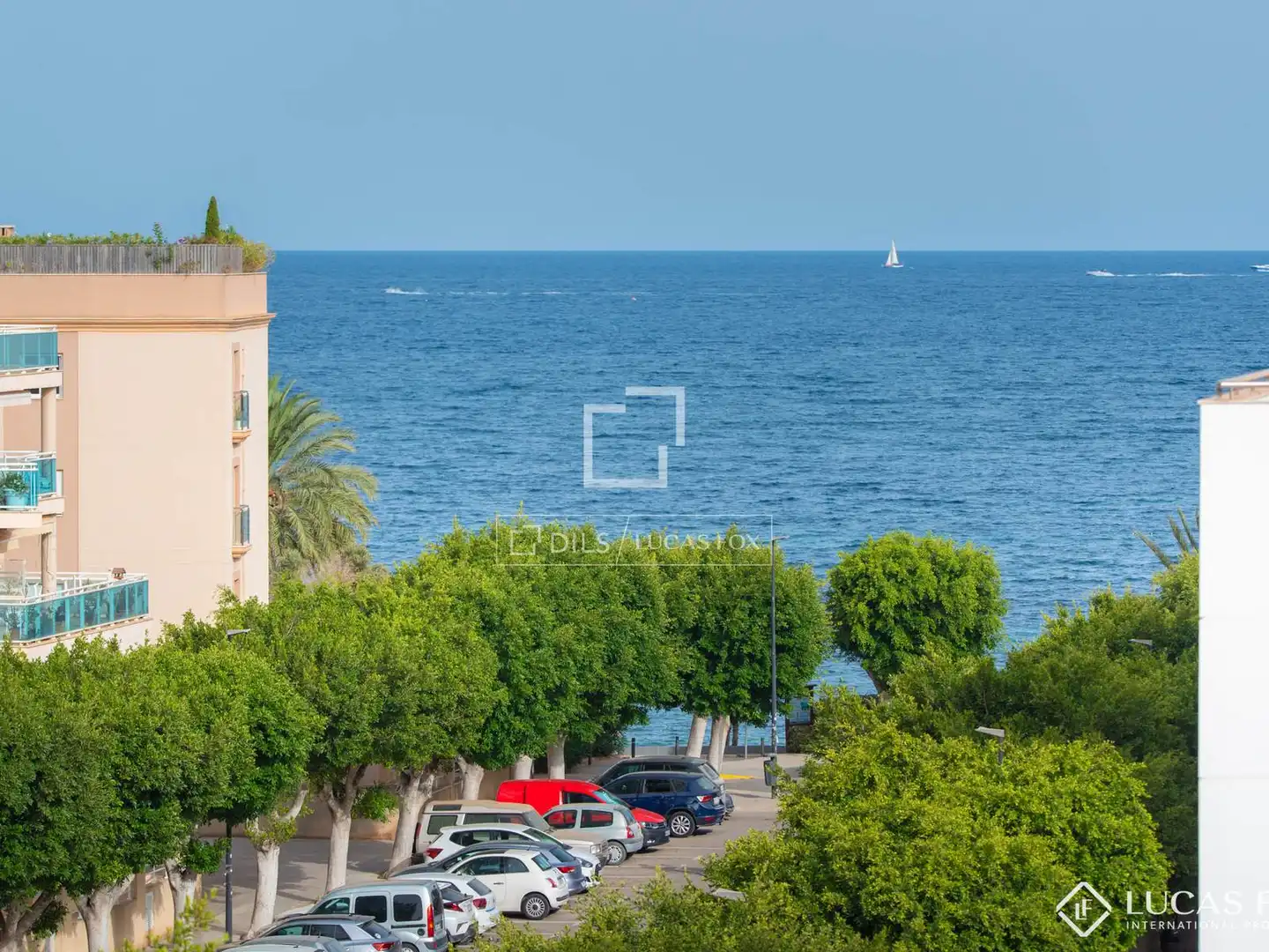 Exterior view of Flat for sale in Eivissa  with Air Conditioner, Terrace and Swimming Pool