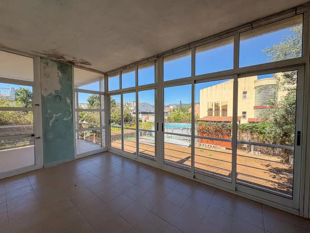 Vista exterior de Casa o chalet en venta en Gandia con Aire acondicionado, Calefacción y Jardín privado