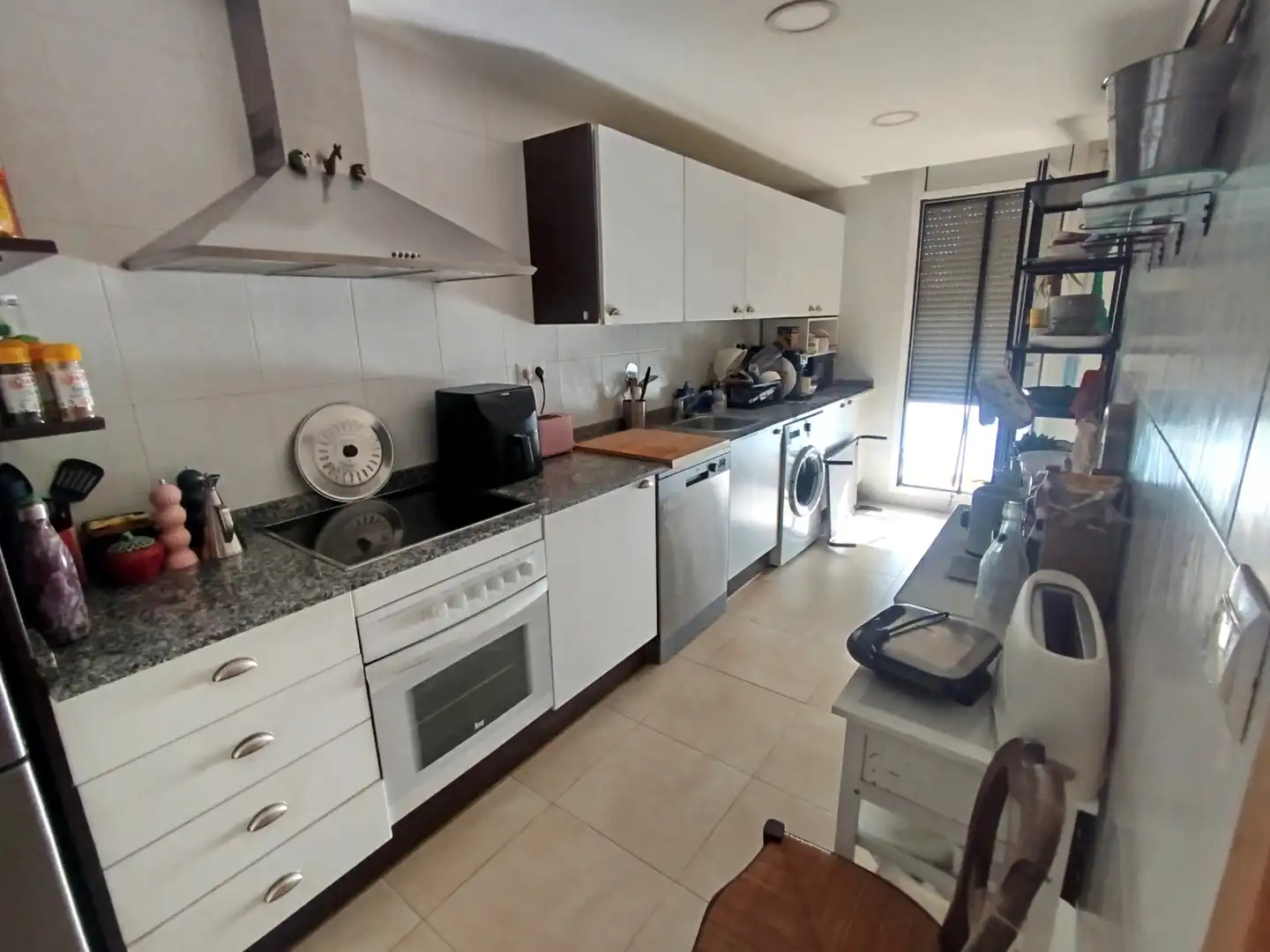 Kitchen of Flat for sale in Binéfar  with Air Conditioner, Heating and Balcony