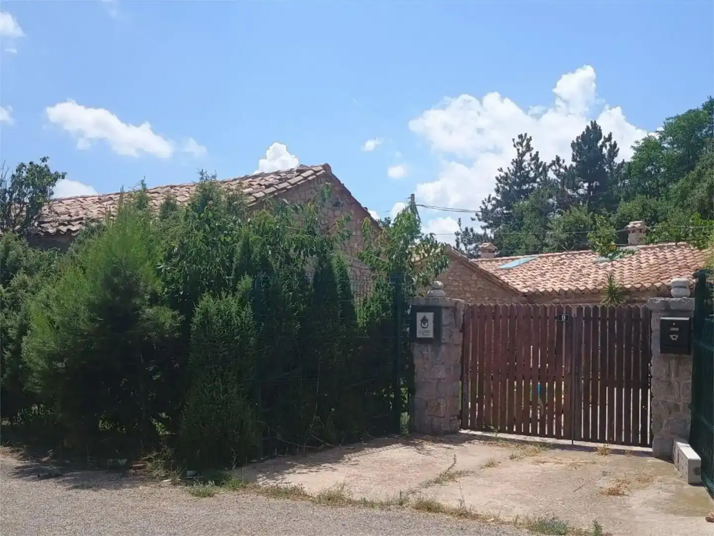 Vista exterior de Piso en venta en Albentosa con Jardín privado, Trastero y Amueblado