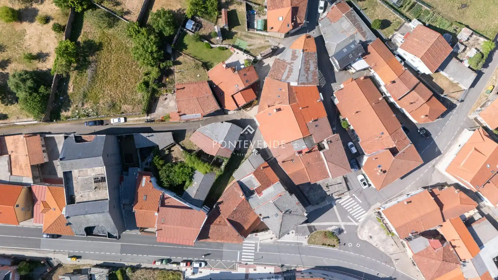 Vista exterior de Casa adosada en venda en Forcarei amb Aire condicionat, Calefacció i Terrassa