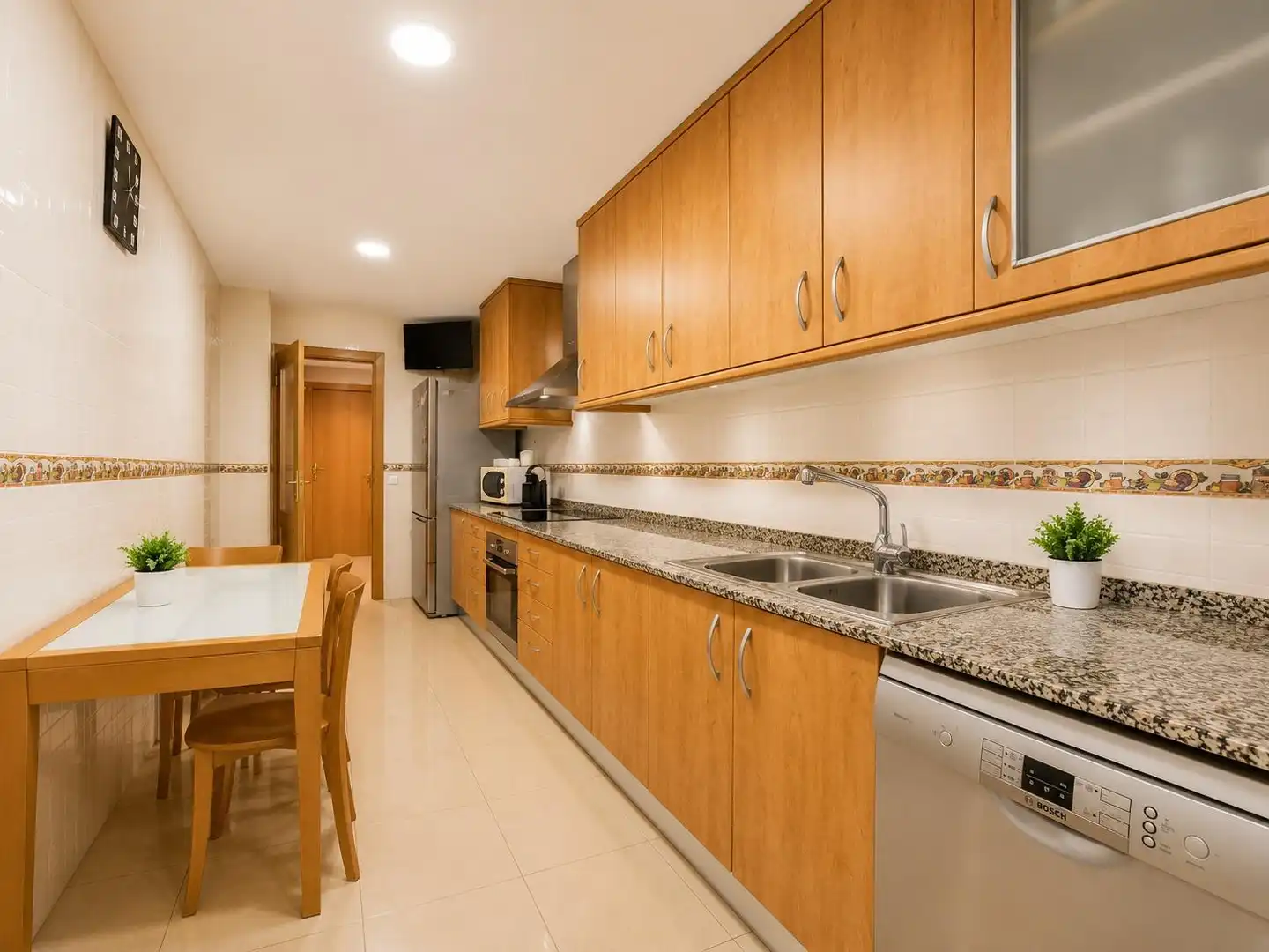 Cocina de Piso en venta en  Palma de Mallorca con Aire acondicionado, Terraza y Amueblado