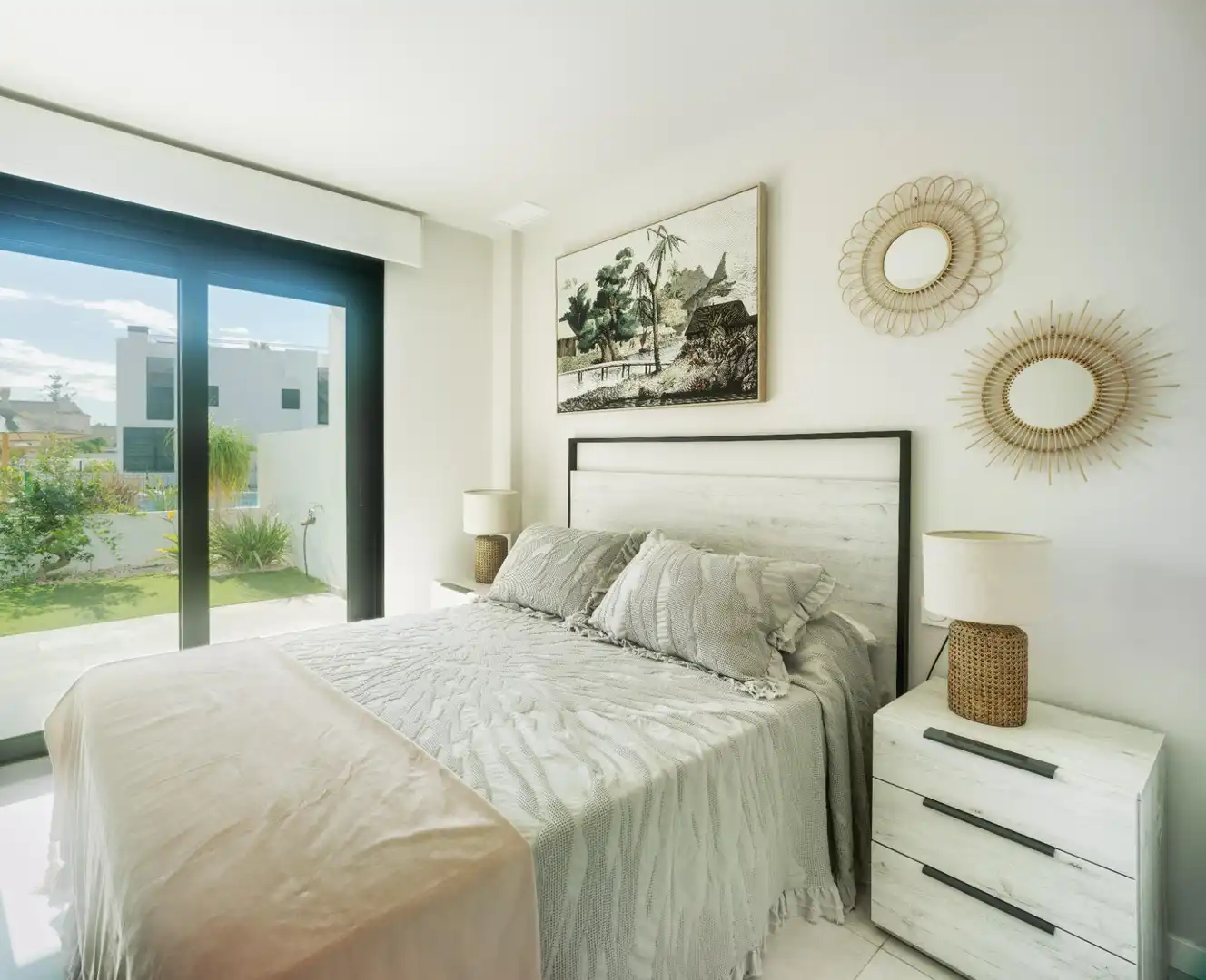 Habitación de Apartamento en venta en Pilar de la Horadada con Jardín privado, Terraza y Piscina comunitaria