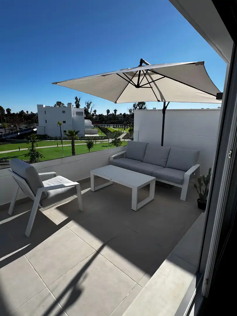 Terrace of Apartments for rent in Estepona  with Air Conditioner, Terrace and Swimming Pool