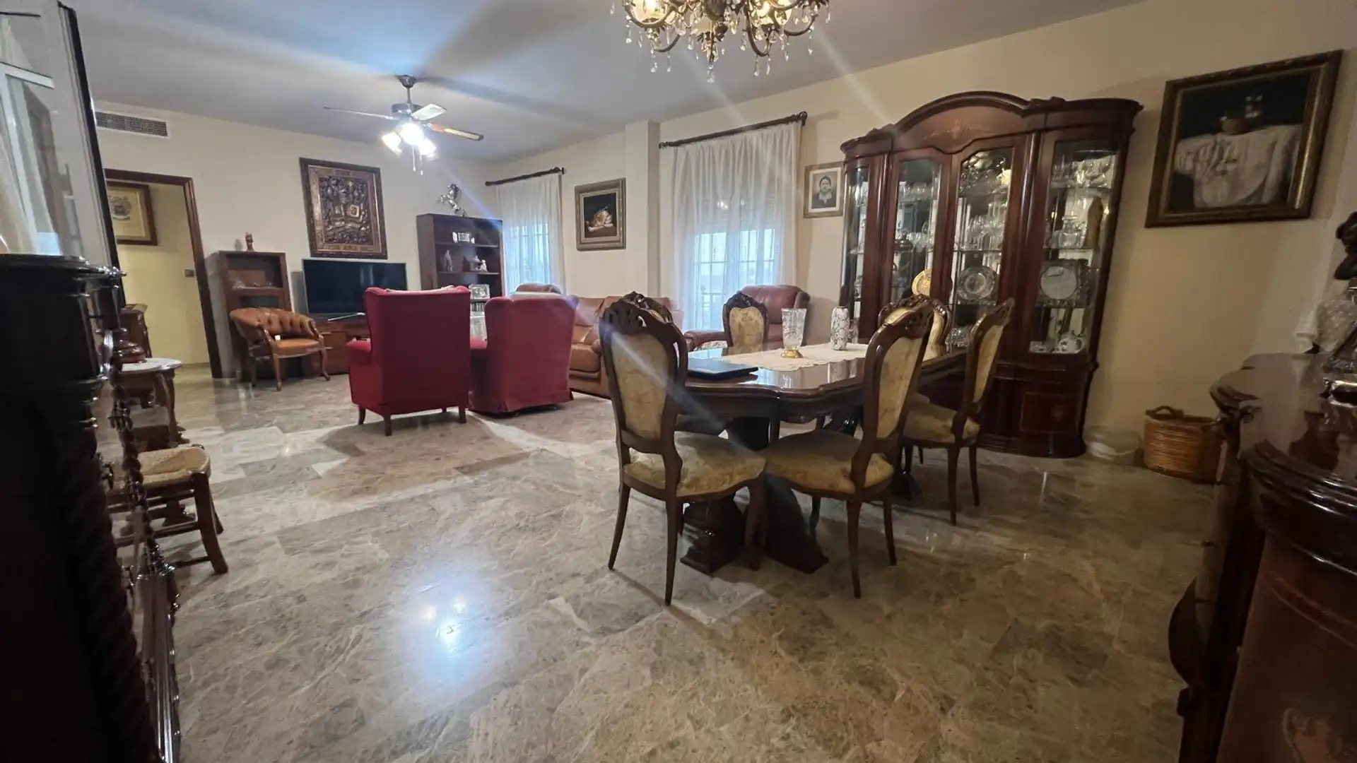 Dining room of Flat for sale in La Carlota  with Air Conditioner, Heating and Furnished
