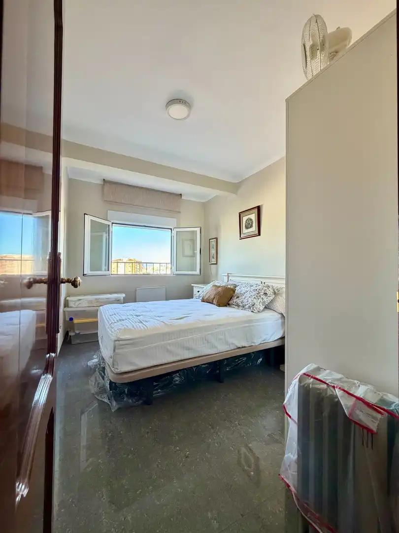 Bedroom of Flat for sale in Málaga  with Air Conditioner