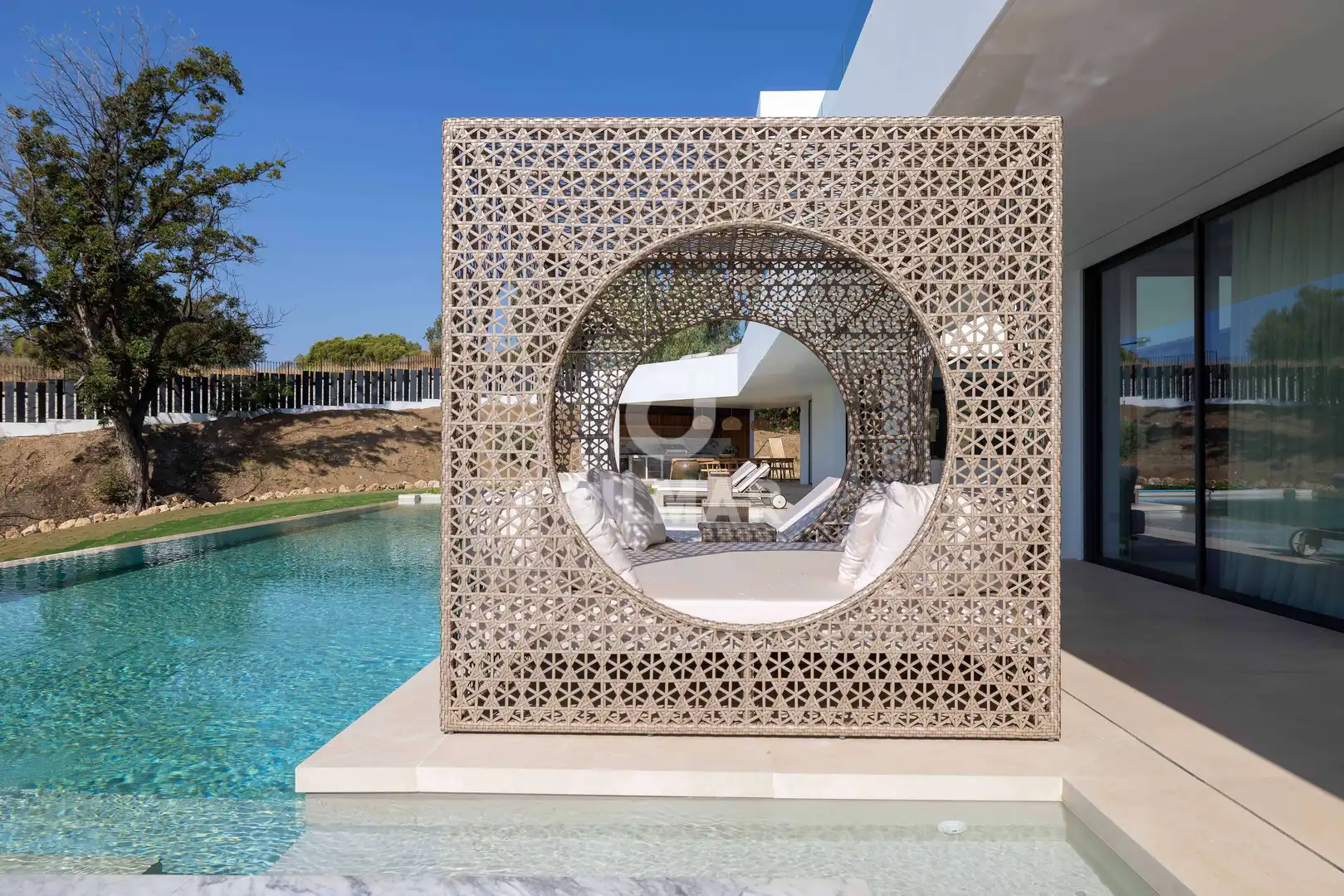 Garden of Houses for sale in Benalmádena  with Heating, Private garden and Swimming Pool