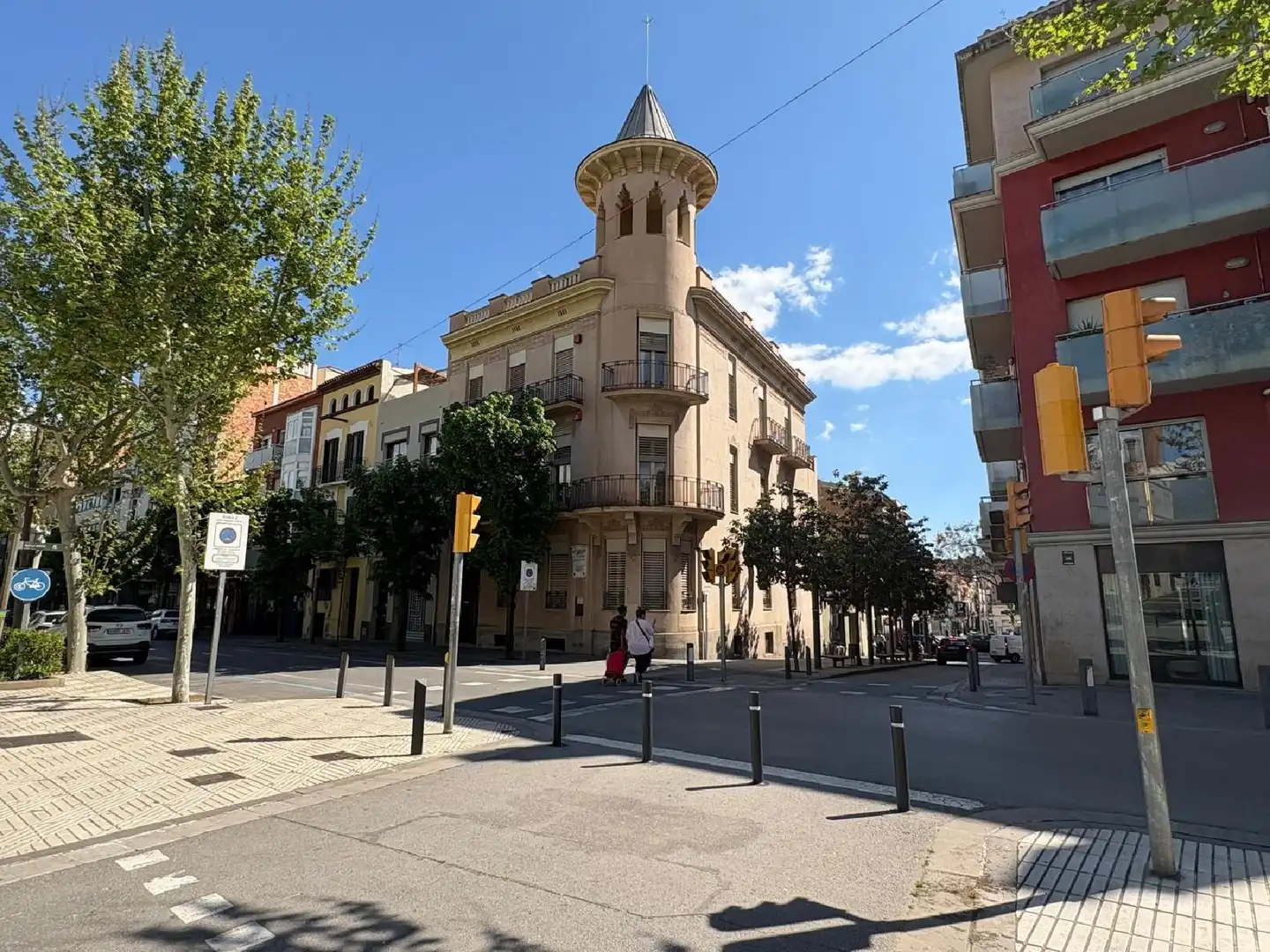 Vista exterior de Pis en venda en Igualada amb Traster